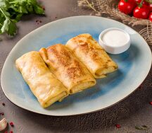 Блинчики с мясом