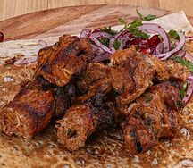Шашлык из cвинoй шейки