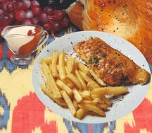 Запеченная курица