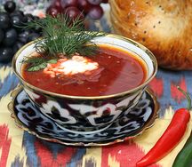 Борщ с говядиной