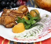 Куриные крылышки