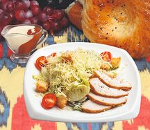 Цезарь с курицей