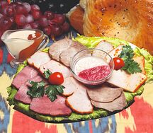 Мясная тарелка