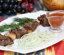 Шашлык из баранины
