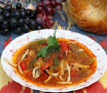 Лагман уйгурский