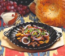 Джиз-быз с бараниной