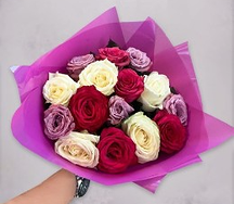 Букет из 11 роз Пышно расцвели
