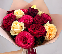 Букет из 11 роз Кустовой бум