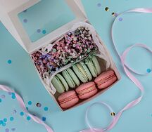 Набор макаронс Гипсофила