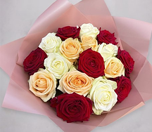 Букет из 17 роз Ассорти