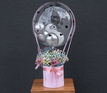 Шар с гипсофилой