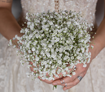 Свадебный букет Облако гипсофил