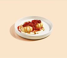 Сырники с клубникой и маскарпоне-кремом