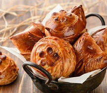 Пирожок с черникой