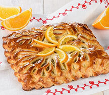 Пирог с апельсином и медом