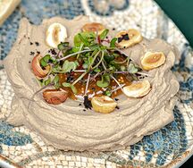Паштет из куриной печени с фундуком