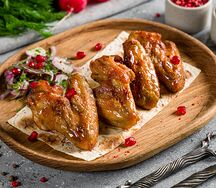 Шашлык из куриных крылышек