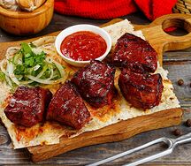 Шашлык Баранья печень