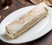 Шаурма с курицей на углях