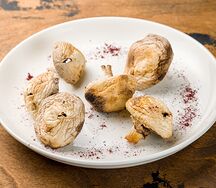 Грибы на углях