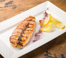 Сёмга на углях