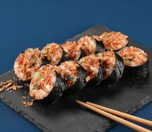 Кимпаб с лососем