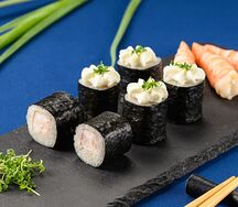 Мини ролл с креветкой