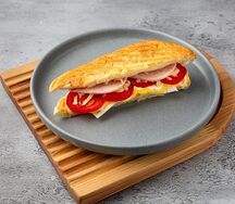 Чиабатта с ветчиной и сыром