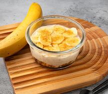 Каша овсяная с бананом