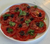 Карпаччо из томатов