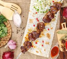 Шашлык из сердечек индейки