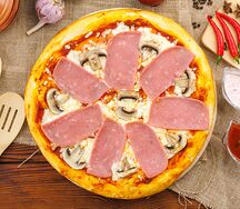 Пицца Ветчина и грибы