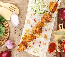 Шашлык из филе бедра индейки