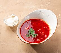 Борщ с мясом Московский