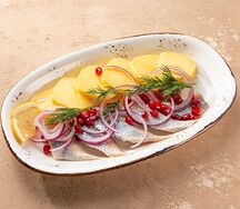 Сельдь с картофелем