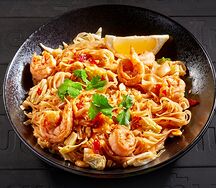Лапша Пад Тай с креветками