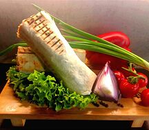 Шаурма Классическая с говядиной с соусом собственного приготовления