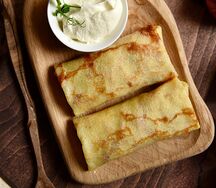 Блины с мясом