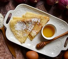 Блины со сгущенкой