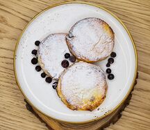 Сырники с изюмом