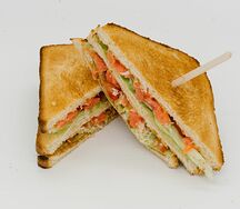 Сэндвич с лососем