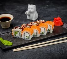 Филадельфия лосось и угорь