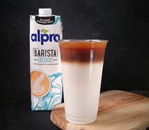 Айс латте с кокосовым молоком