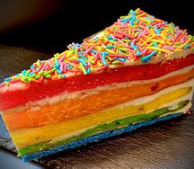 Торт Радуга