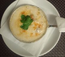 Жюльен с курицей и грибами