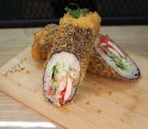 Теплый ролл Шаурмаки с курицей