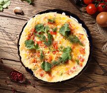 Омлет с овощами