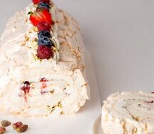 Меренговый рулет