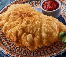 Чебуреки с рубленной бараниной
