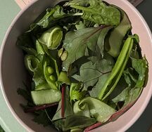 Зеленый салат